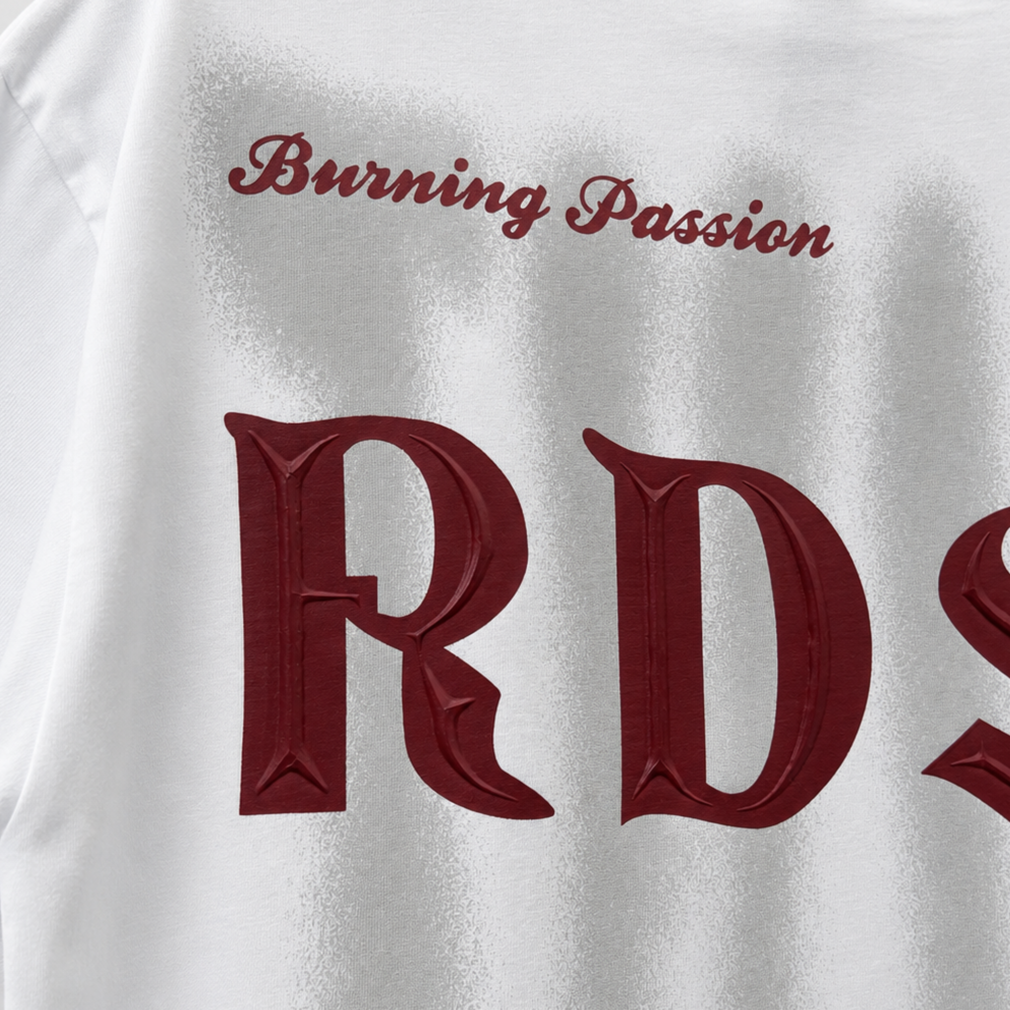 Playera RDSN Burning Passion White