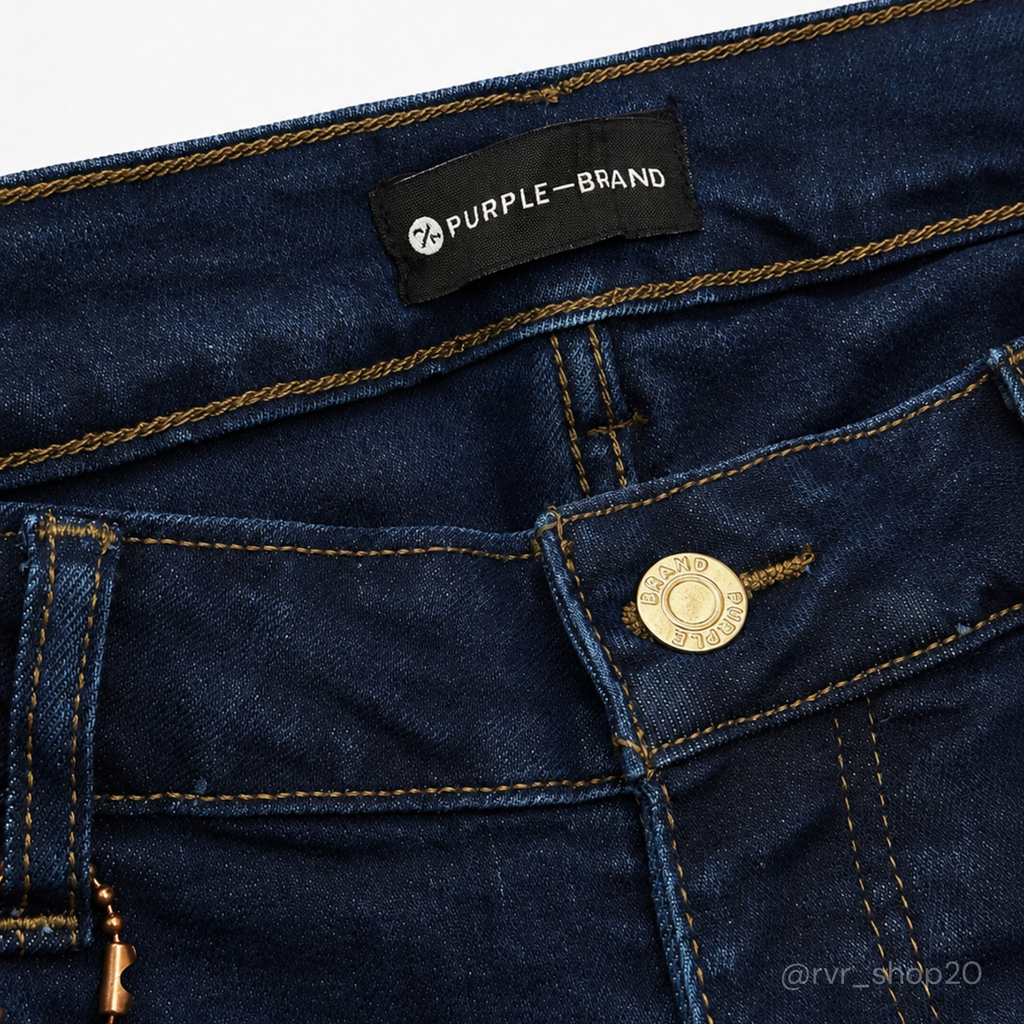 Jeans Purple Brand Dark Blue