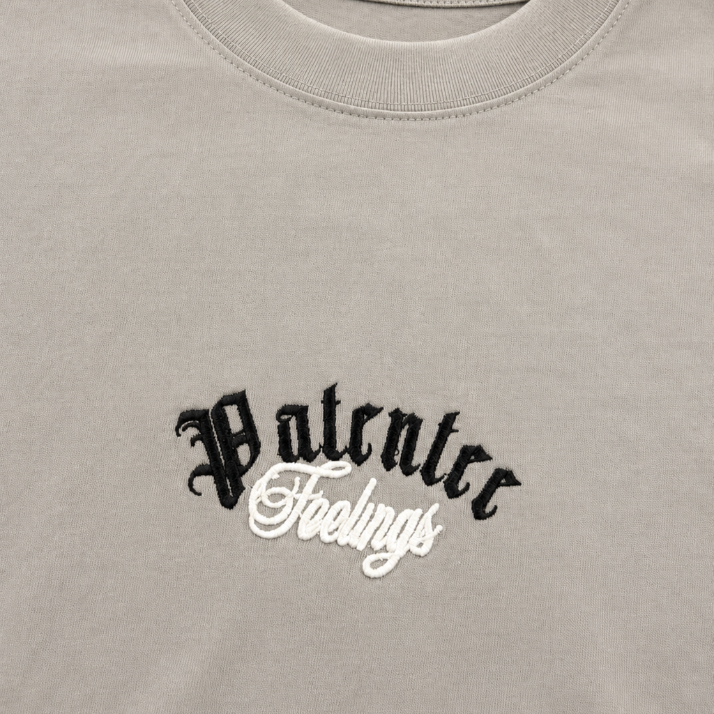 Playera Patentee Feelings light beige