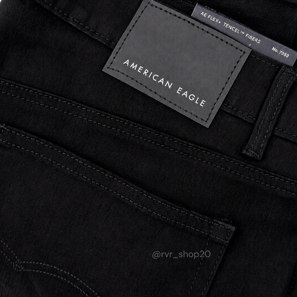 Jean American Eagle Destroyed Black