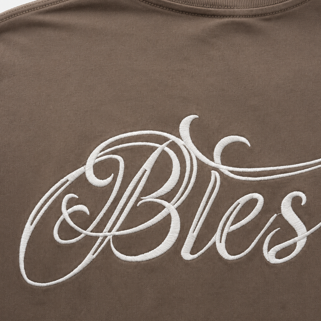 Playera Blessed Brown