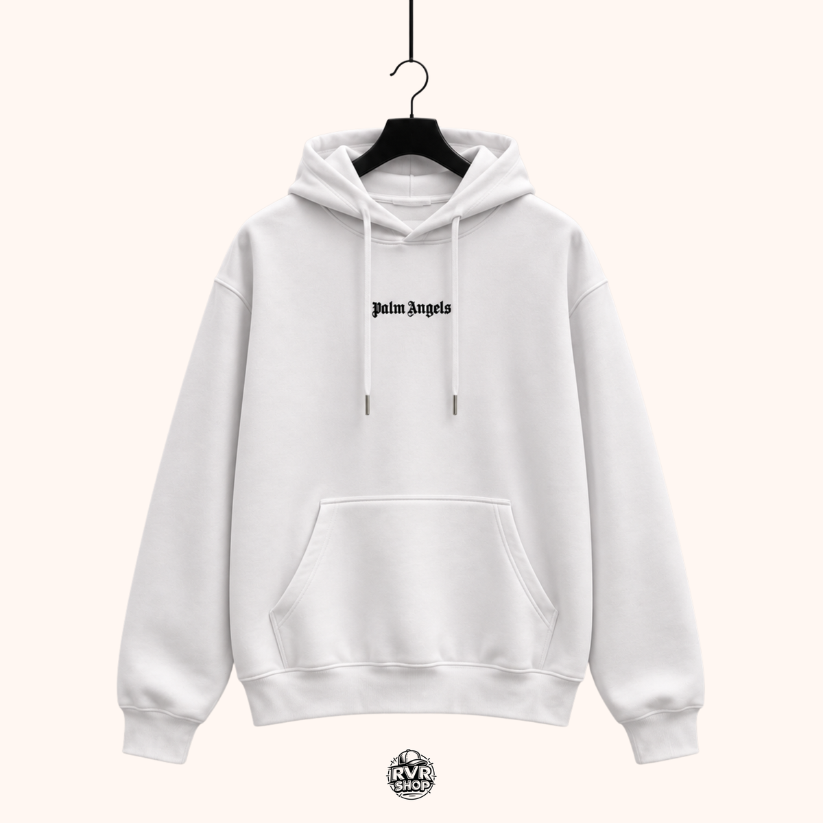 Hoddie Palm Angels White/Black