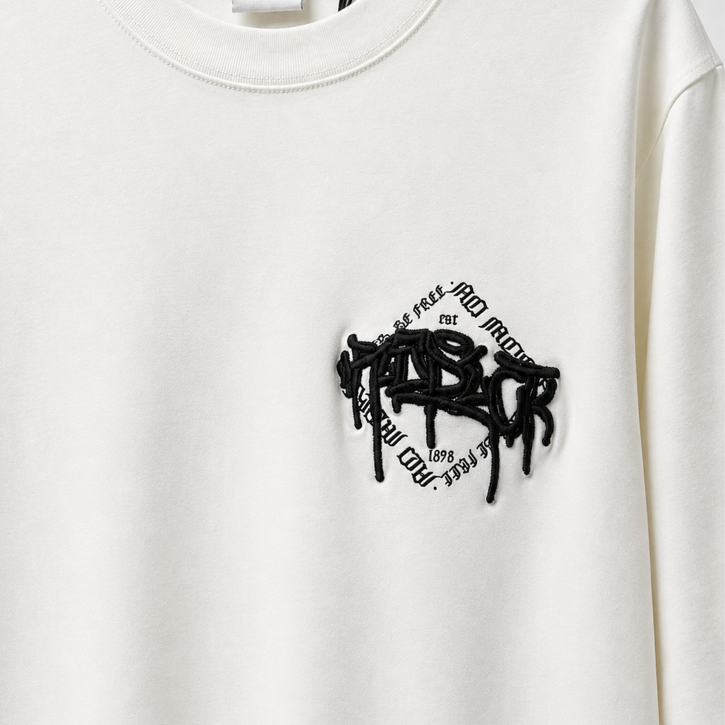 Playera Respect & Fear White
