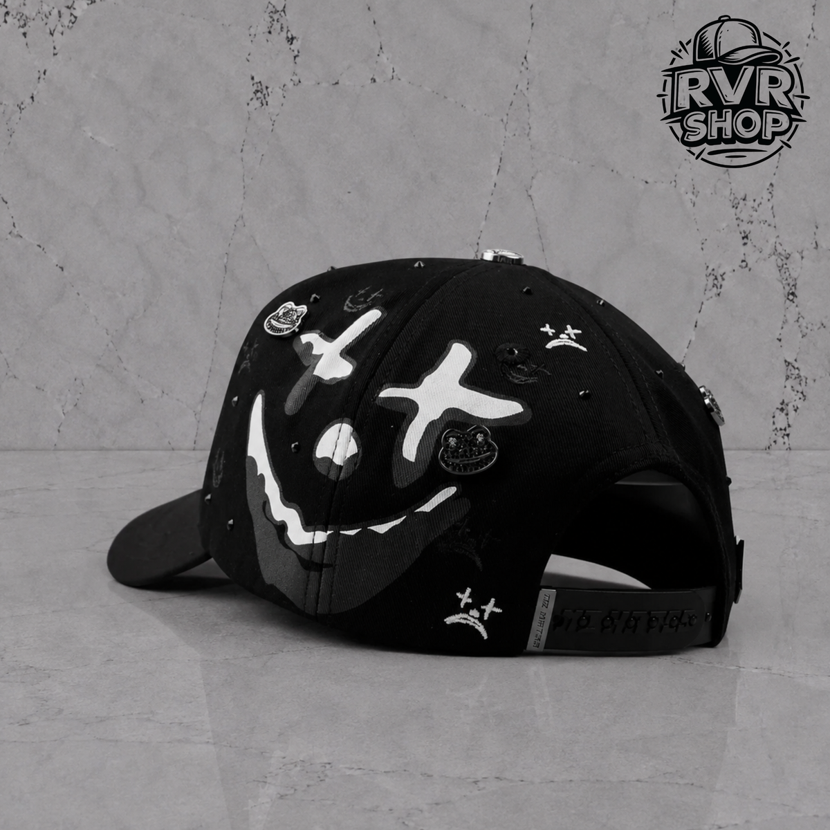 Mz Hats Rico O Muerto Black/White