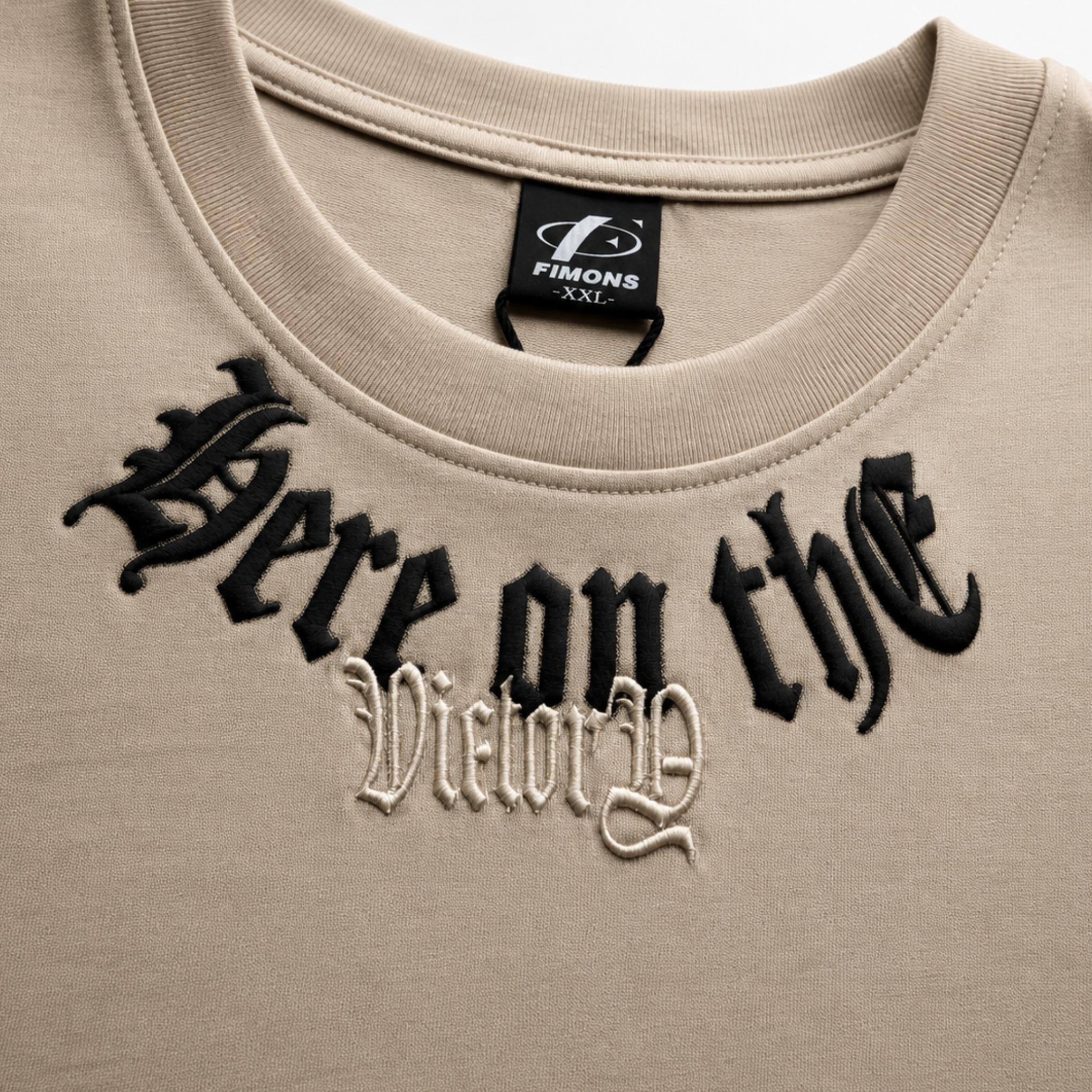 Playera Here on the View Brown