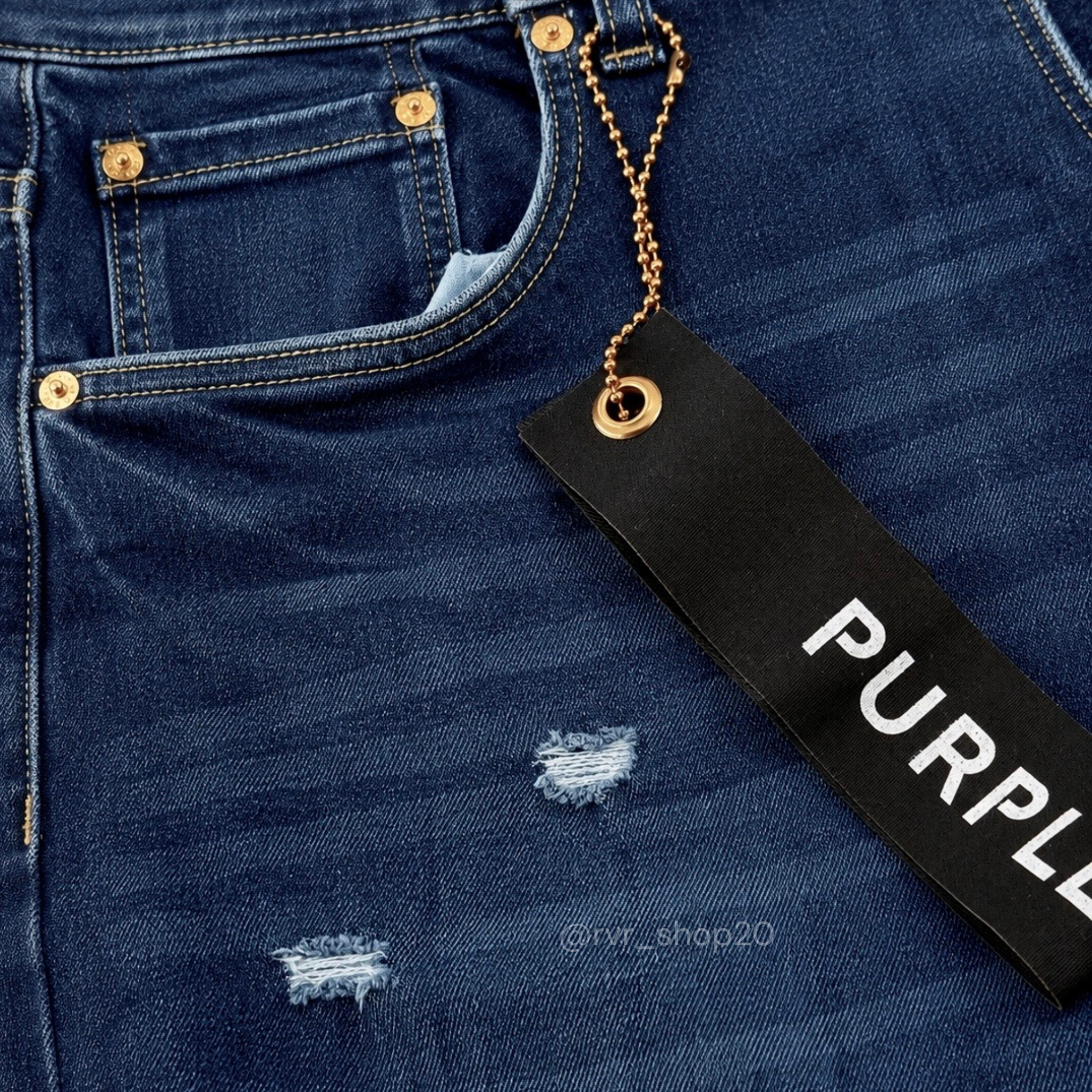 Jeans Purple Brand Dark Blue