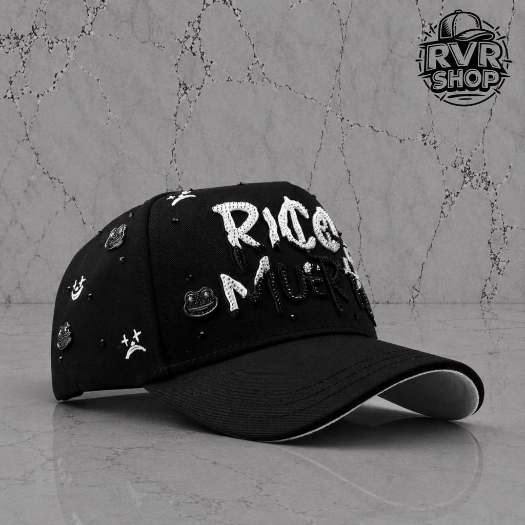 Mz Hats Rico O Muerto Black/White