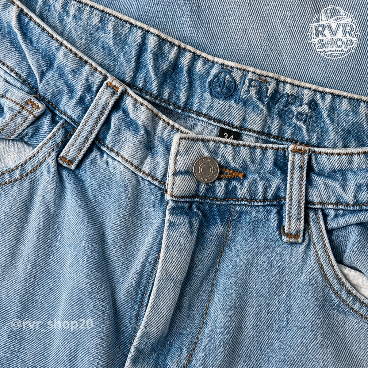 Jeans Hippie Rock Blue