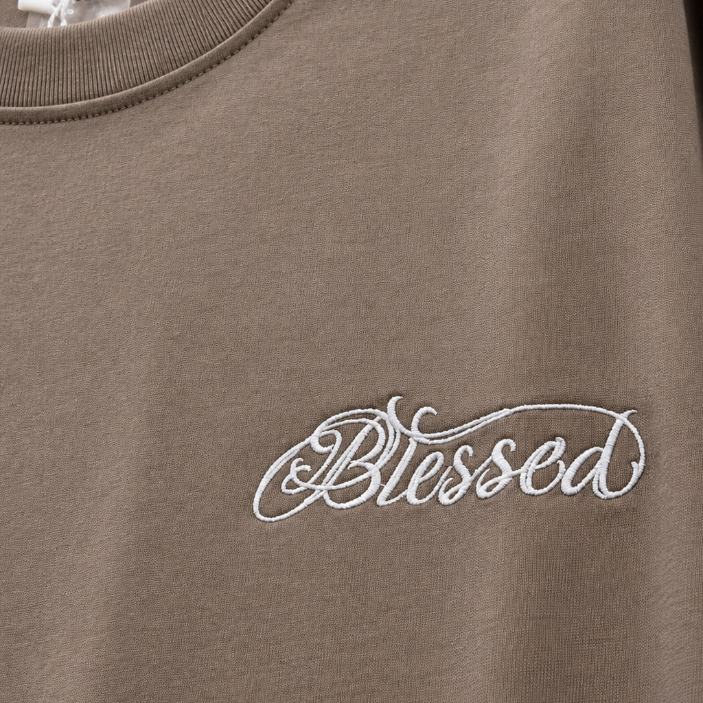 Playera Blessed Brown