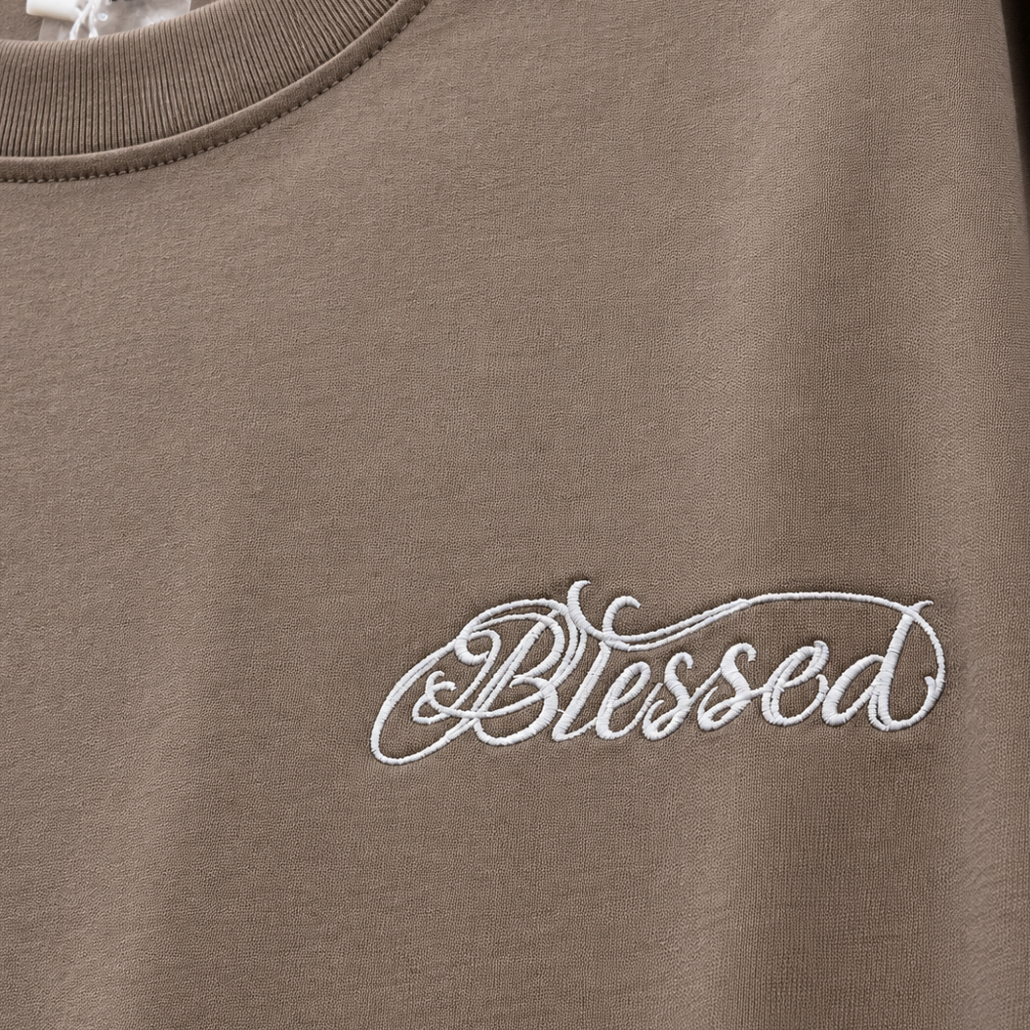 Playera Blessed Brown
