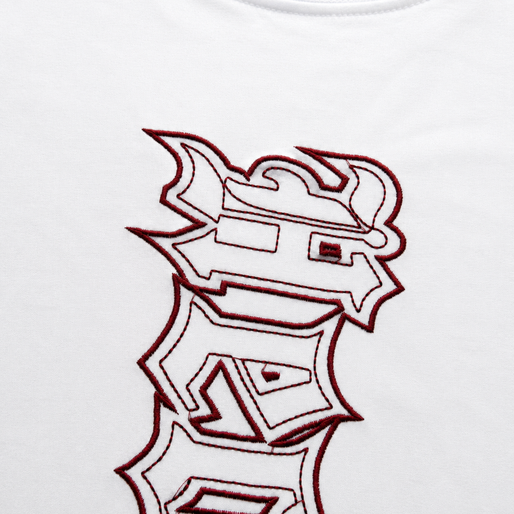 Playera Hearrless White