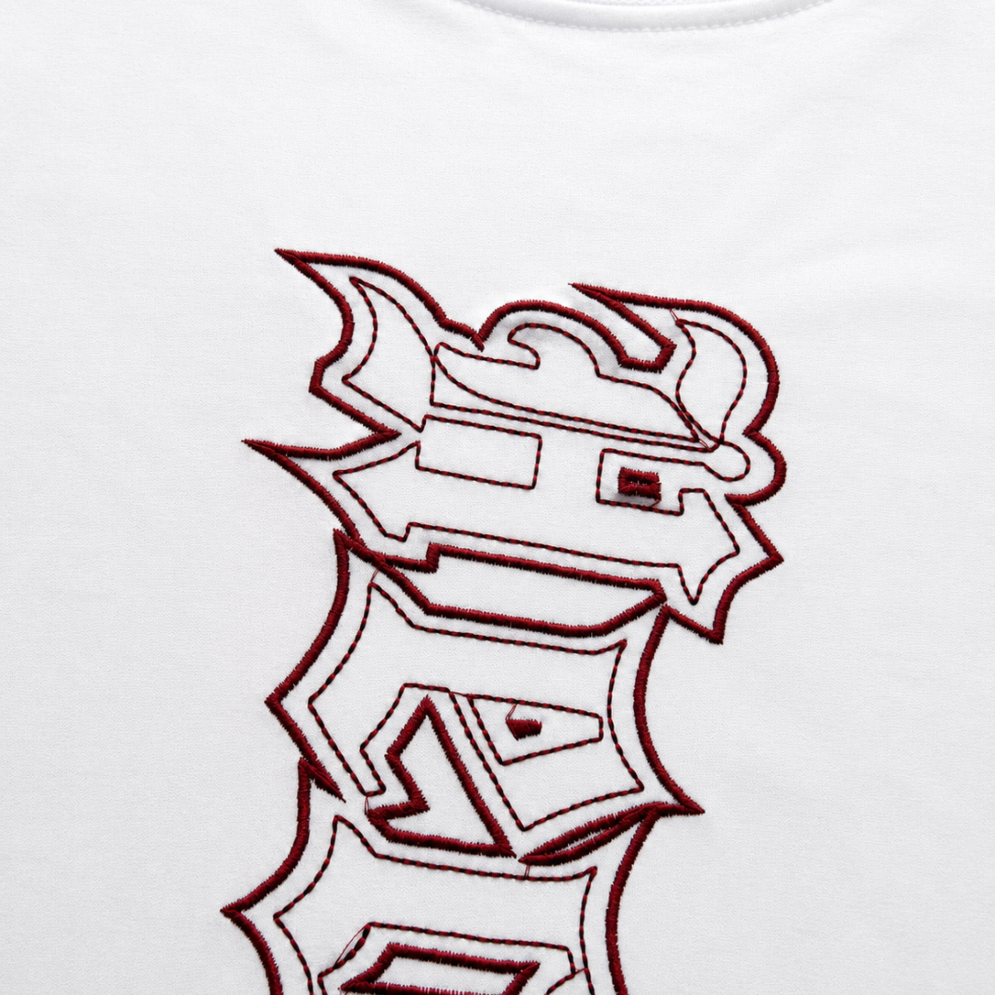 Playera Hearrless White