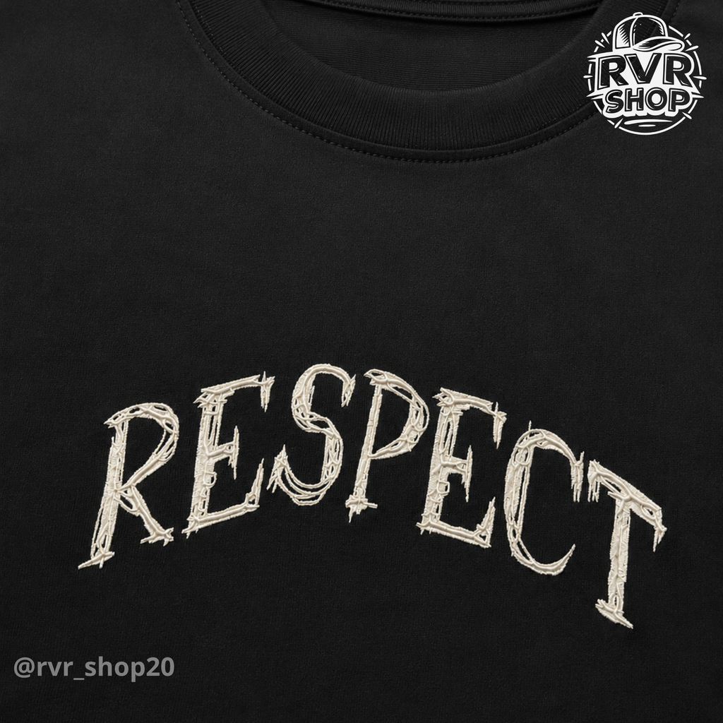 Playera Respect Your Vibe black