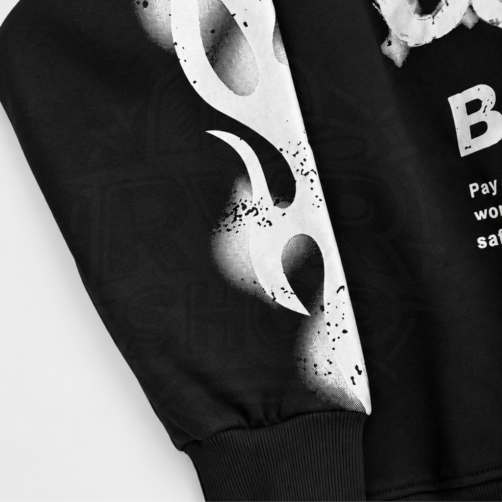 Hoddie Rich Culture Black