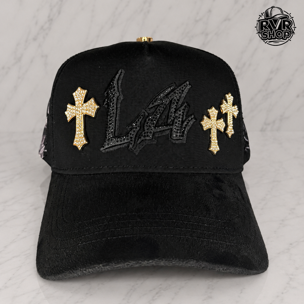 LA Chrome Gold Rico Hats