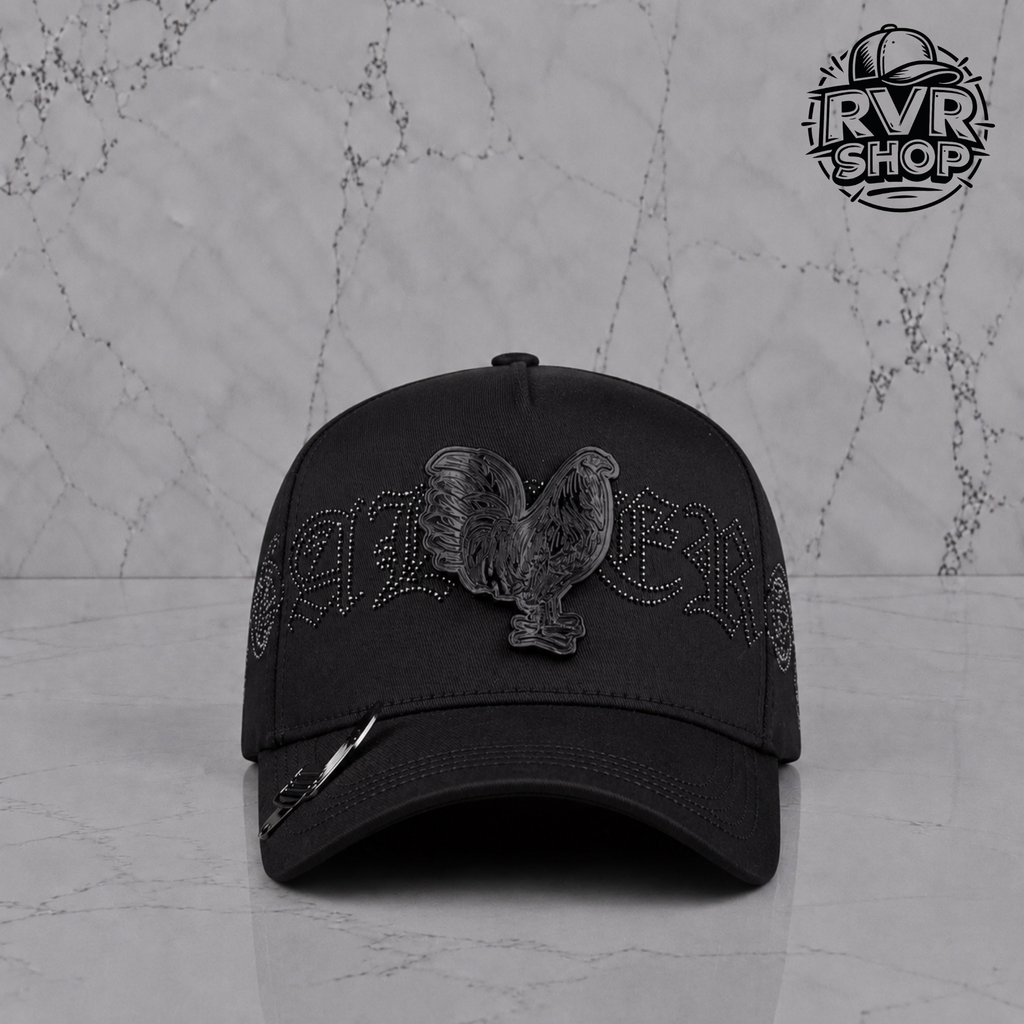Gallo Crystals Black Mz Hats