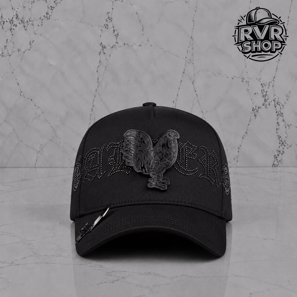Gallo Crystals Black Mz Hats