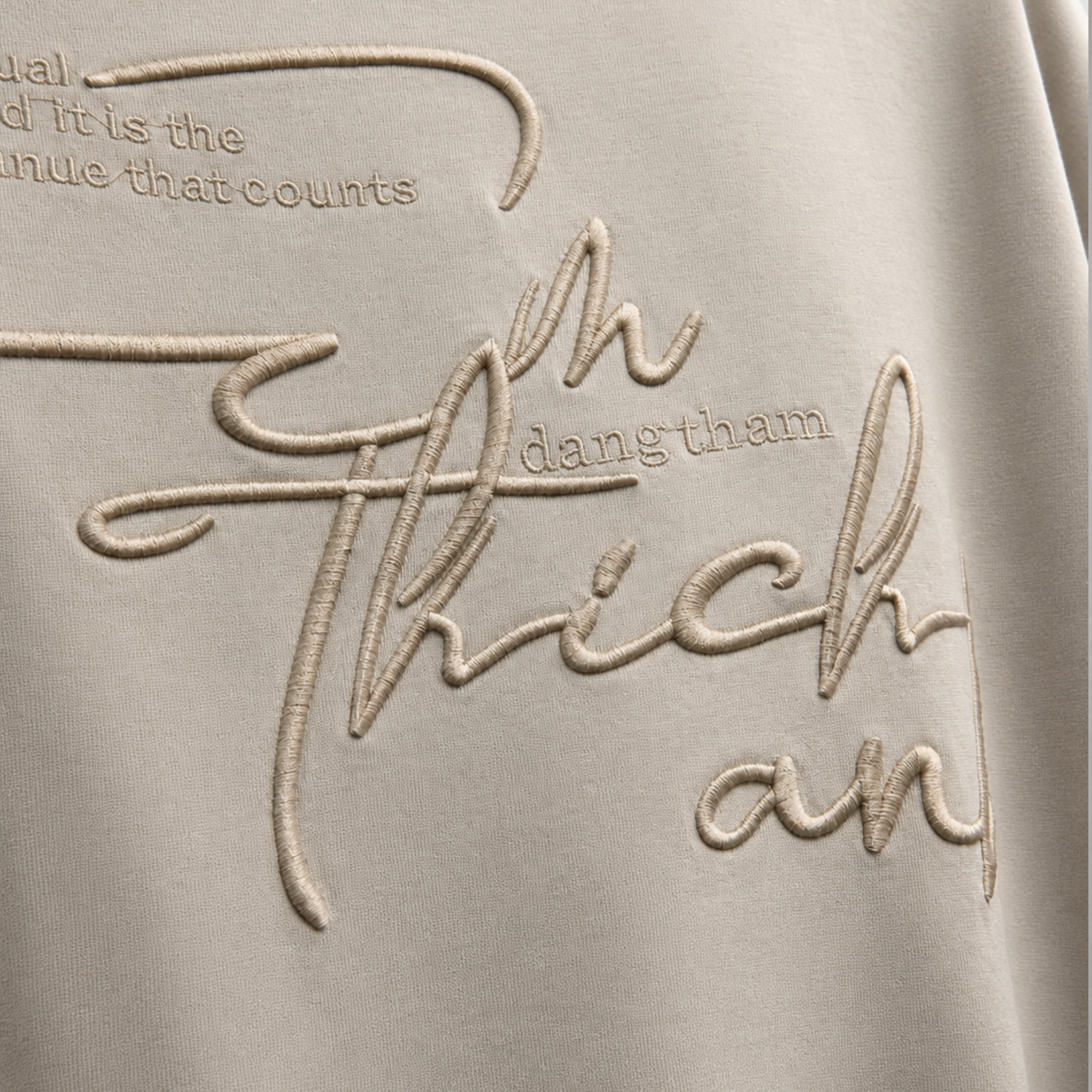 Playera Thick Beige
