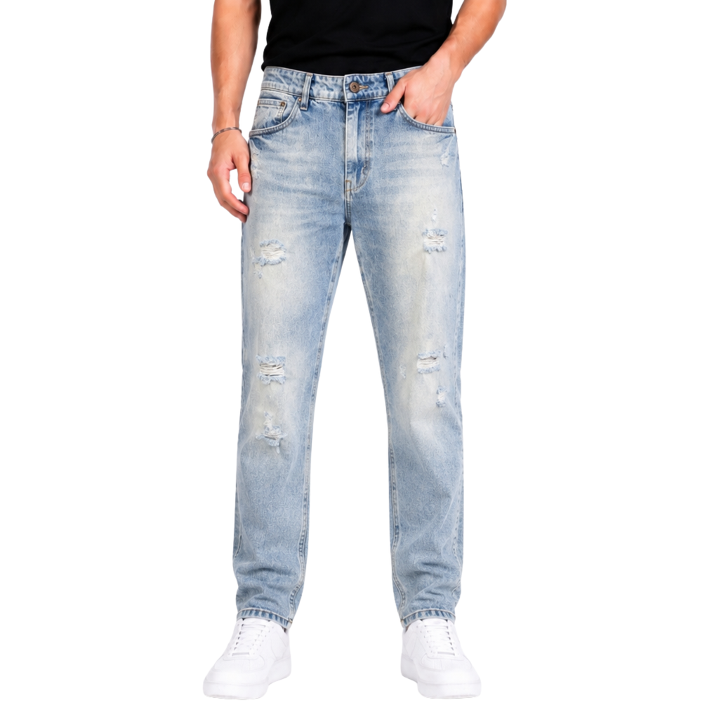 Jeans Hippie Rock Blue