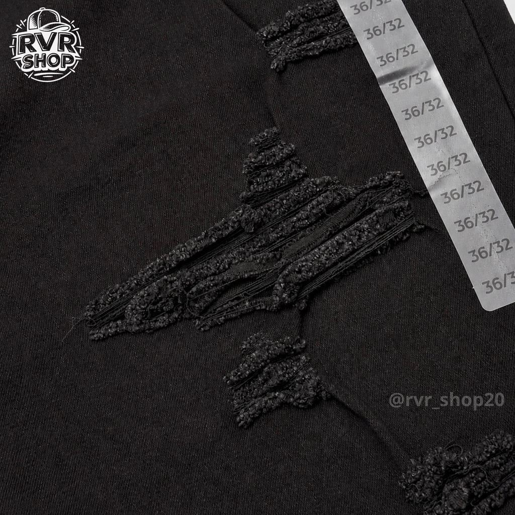 Jean American Eagle Destroyed Black