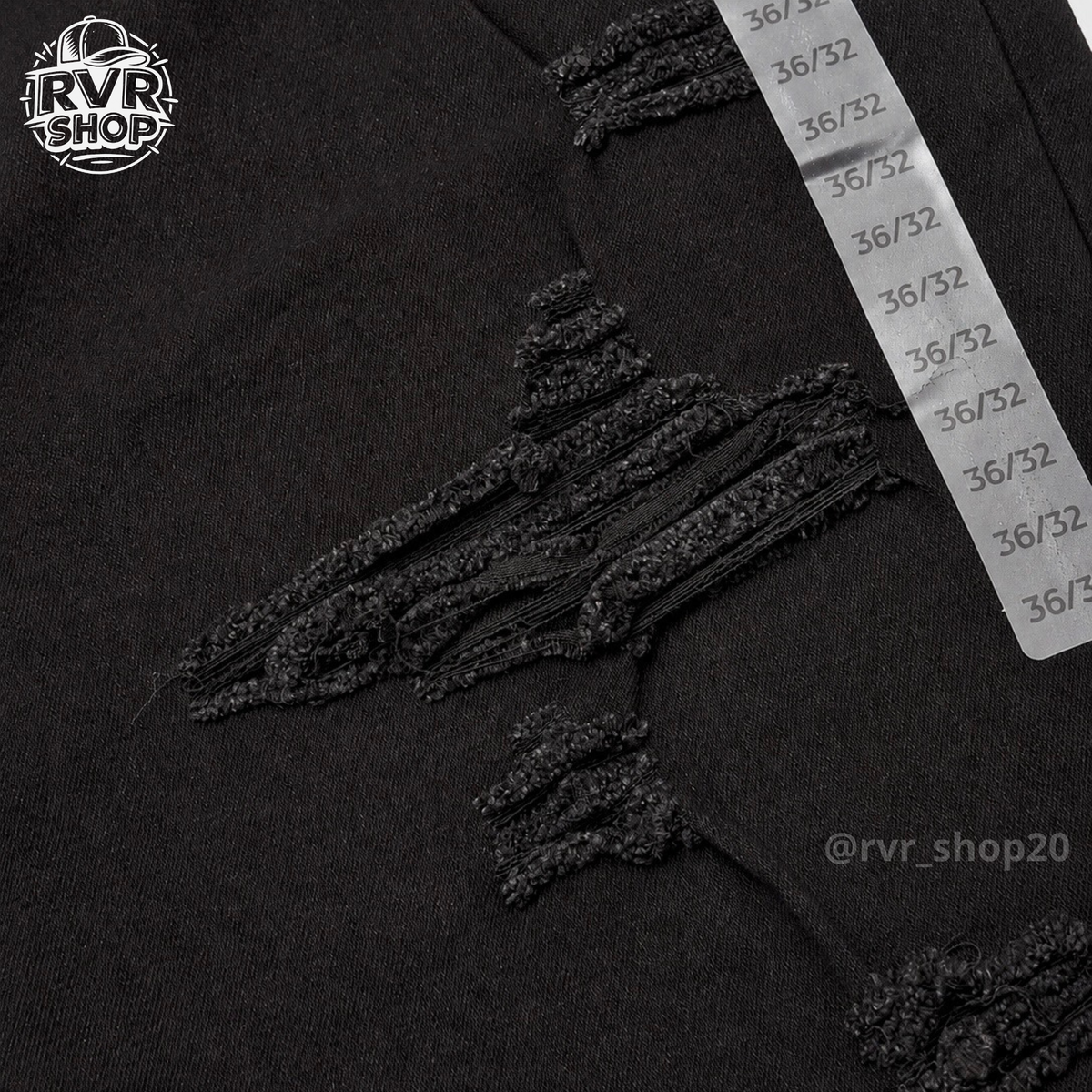 Jean American Eagle Destroyed Black
