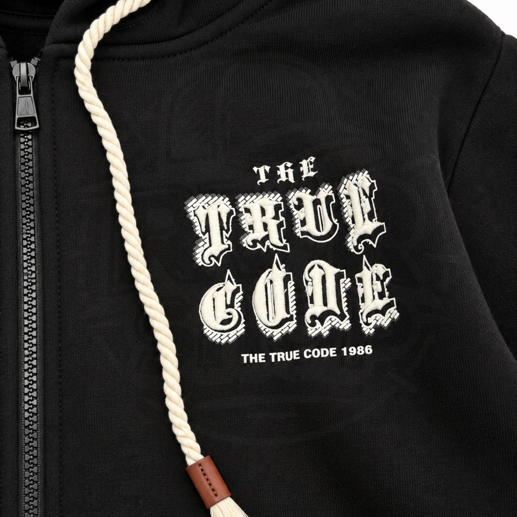Chamarra True Code Black