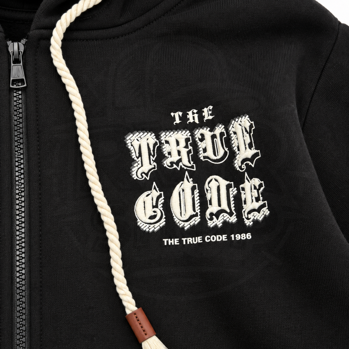 Chamarra True Code Black