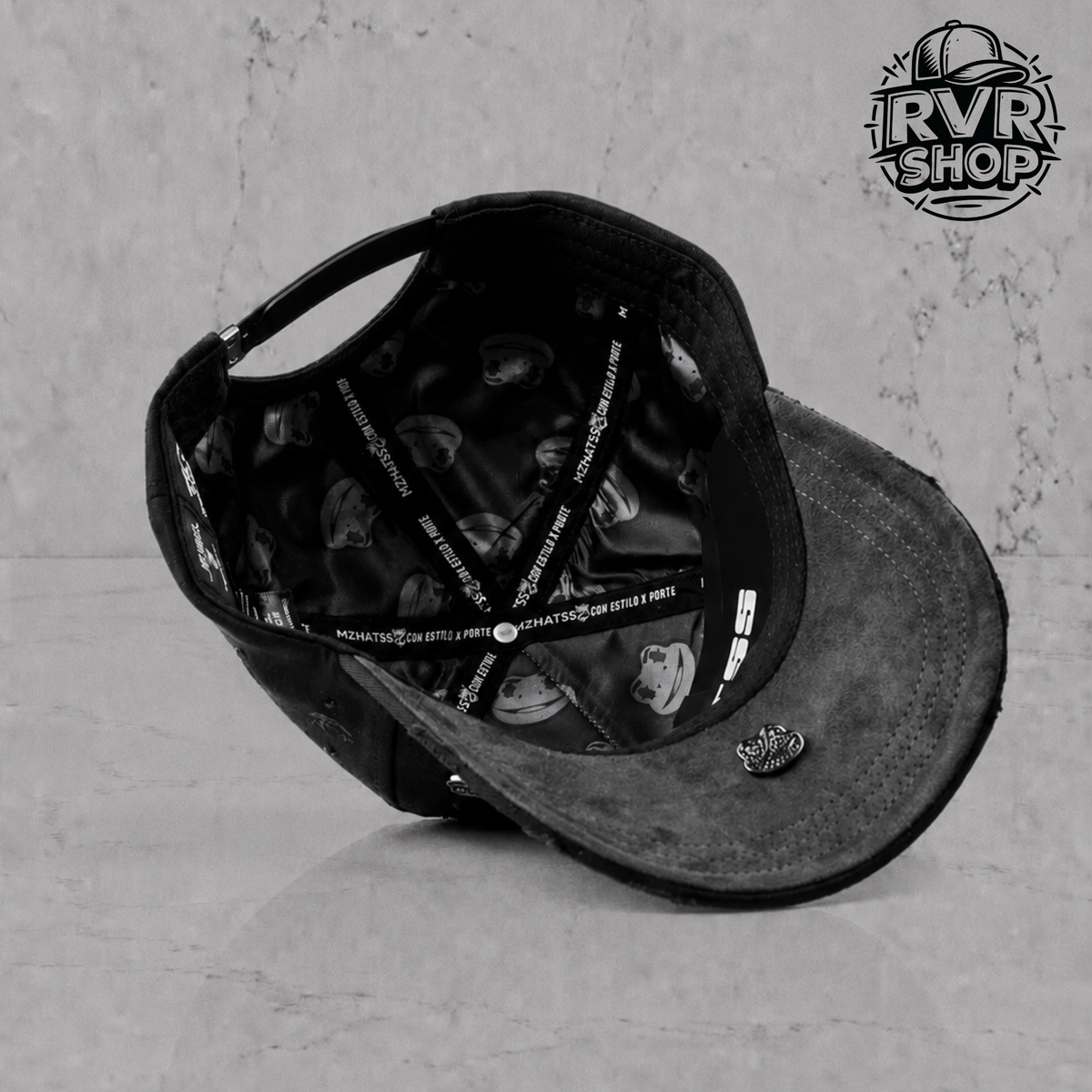 Mz Hats Rico O Muerto Total Black