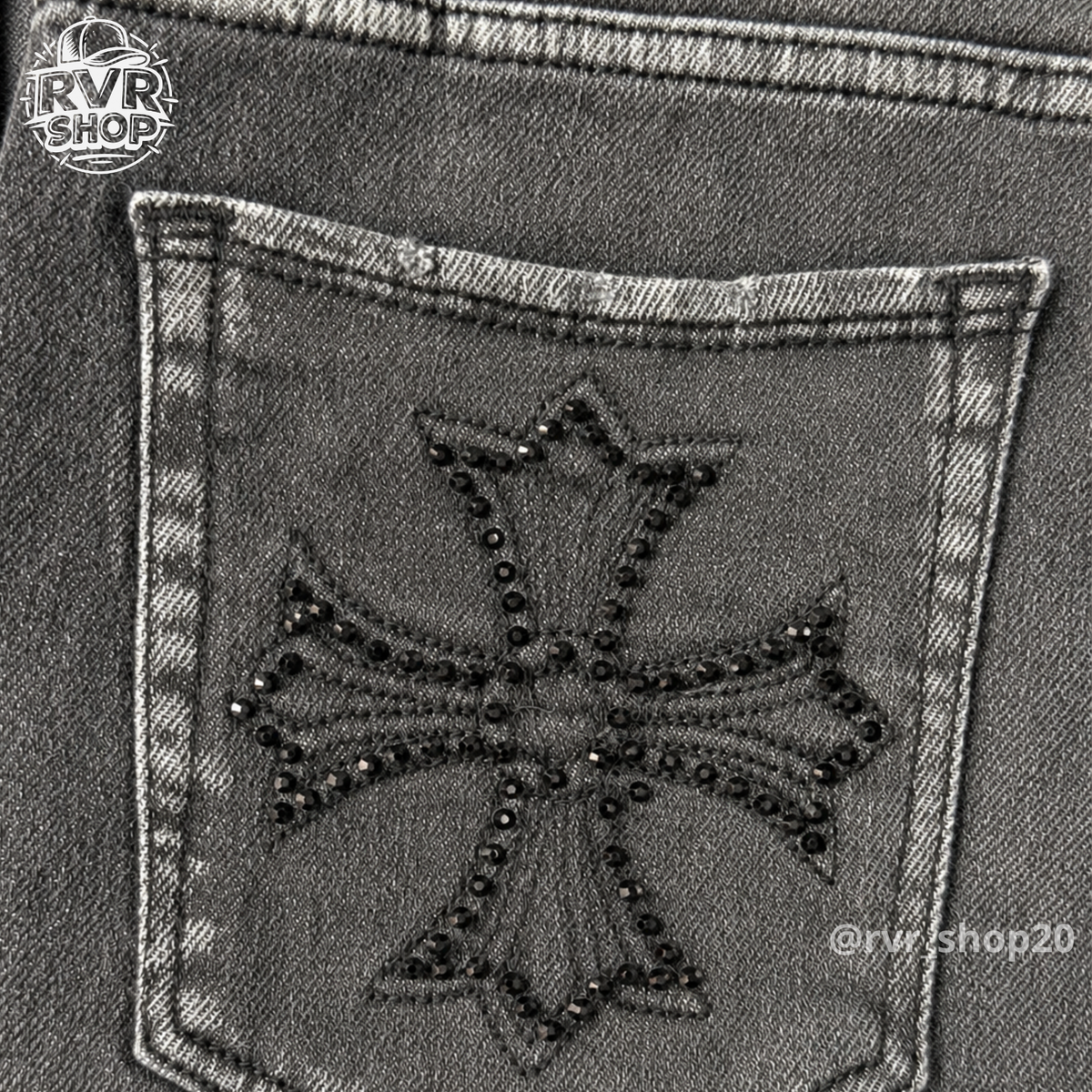 Jeans Hippie Rock Chrome